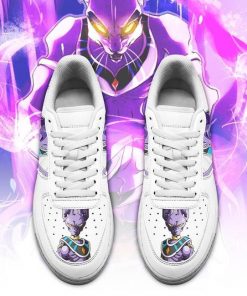 Beerus Air Force Sneakers Custom Dragon Ball Z Anime Shoes PT04 - 2 - GearAnime