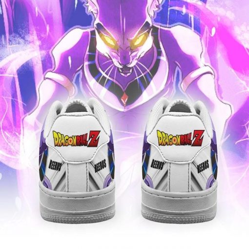 Beerus Air Force Sneakers Custom Dragon Ball Z Anime Shoes PT04 - 3 - GearAnime