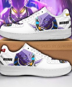 Beerus Air Force Sneakers Custom Dragon Ball Z Anime Shoes PT04 - 1 - GearAnime