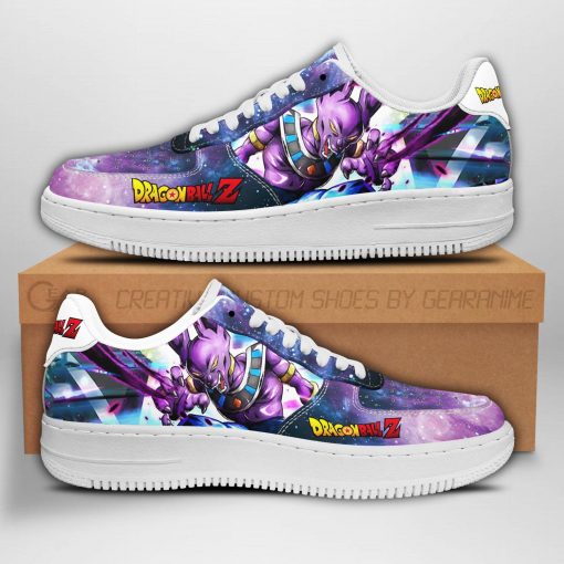 Beerus Air Force Sneakers Dragon Ball Z Anime Shoes Fan Gift PT04 - 1 - GearAnime