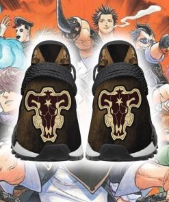 Black Bull NMD Shoes Magic Knight Black Clover Anime Sneakers - 2 - GearAnime