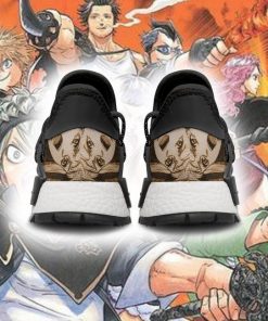 Black Bull NMD Shoes Magic Knight Black Clover Anime Sneakers - 4 - GearAnime