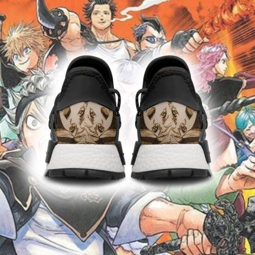 Black Bull NMD Shoes Magic Knight Black Clover Anime Sneakers - 4 - GearAnime