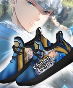 Black Clover Charlotte Reze Shoes Blue Rose Knight Anime Sneakers - 2 - GearAnime