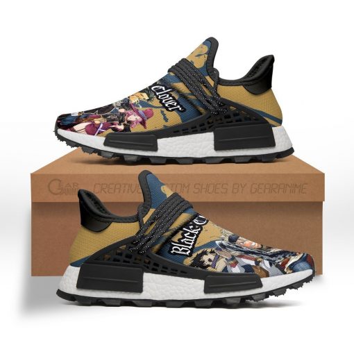 Black Clover NMD Shoes Characters Custom Anime Sneakers - 1 - GearAnime