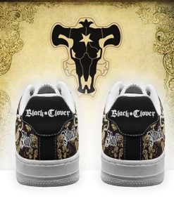 Black Clover Shoes Magic Knights Squad Black Bull Air Force Sneakers Anime - 3 - GearAnime