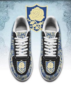 Black Clover Shoes Magic Knights Squad Blue Rose Air Force Sneakers Anime - 2 - GearAnime
