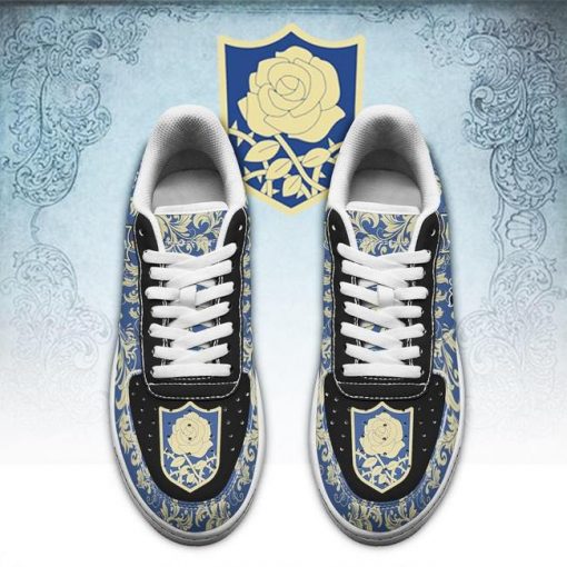 Black Clover Shoes Magic Knights Squad Blue Rose Air Force Sneakers Anime - 2 - GearAnime