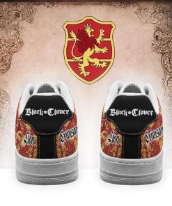 Black Clover Shoes Magic Knights Squad Crimson Lion Air Force Sneakers Anime - 3 - GearAnime