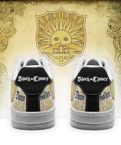 Black Clover Shoes Magic Knights Squad Golden Dawn Air Force Sneakers Anime - 3 - GearAnime
