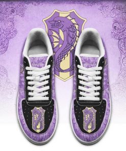 Black Clover Shoes Magic Knights Squad Purple Orca Air Force Sneakers Anime - 2 - GearAnime