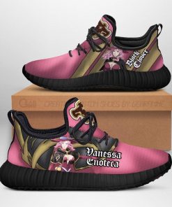 Black Clover Vanessa Reze Shoes Black Bull Knight Anime Sneakers - 1 - GearAnime