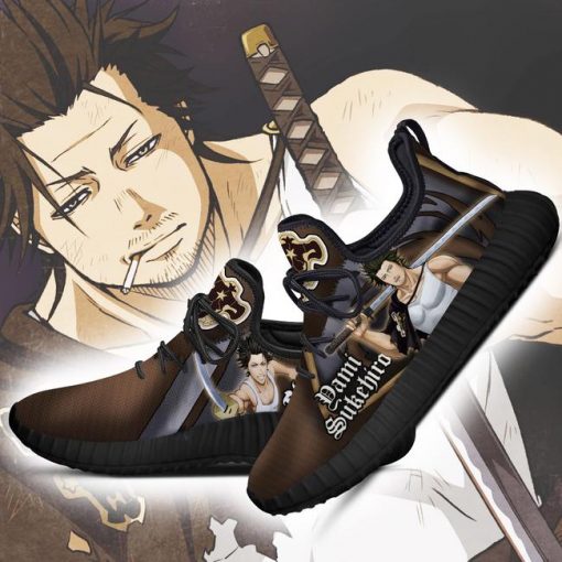 Black Clover Yami Reze Shoes Black Bull Knight Anime Sneakers - 2 - GearAnime