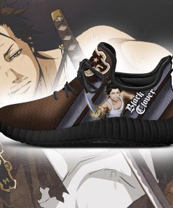Black Clover Yami Reze Shoes Black Bull Knight Anime Sneakers - 4 - GearAnime