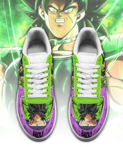 Broly Air Force Sneakers Custom Dragon Ball Anime Shoes Fan Gift PT05 - 2 - GearAnime