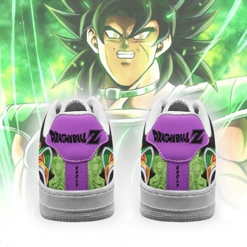 Broly Air Force Sneakers Custom Dragon Ball Anime Shoes Fan Gift PT05 - 3 - GearAnime