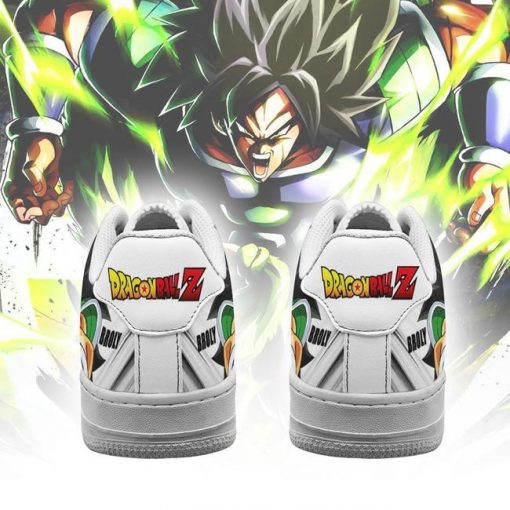 Broly Air Force Sneakers Custom Dragon Ball Z Anime Shoes PT04 - 3 - GearAnime