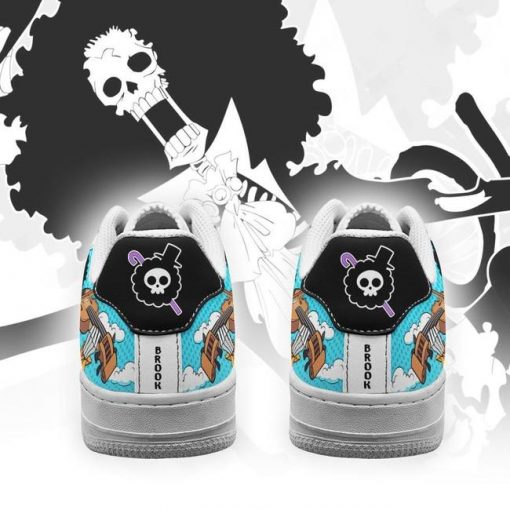 Brook One Piece Sneakers Custom Air Force Shoes PT04 - 3 - GearAnime