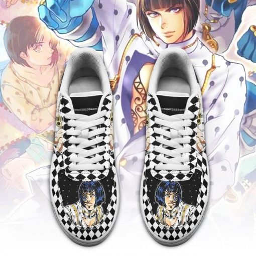 Bruno Bucciarati Air Force Sneakers JoJo Anime Shoes Fan Gift Idea PT06 - 2 - GearAnime