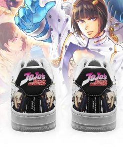 Bruno Bucciarati Air Force Sneakers JoJo Anime Shoes Fan Gift Idea PT06 - 3 - GearAnime