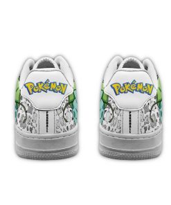 Bulbasaur Air Force Sneakers Pokemon Shoes Fan Gift Idea PT04 - 3 - GearAnime