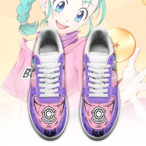 Bulma Air Force Sneakers Custom Dragon Ball Anime Shoes Fan Gift PT05 - 2 - GearAnime