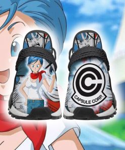 Bulma NMD Shoes Capsule Symbol Dragon Ball Z Anime Sneakers - 2 - GearAnime