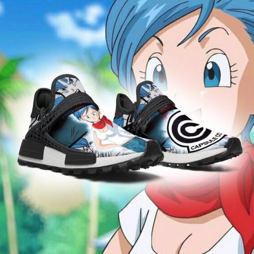 Bulma NMD Shoes Capsule Symbol Dragon Ball Z Anime Sneakers - 3 - GearAnime