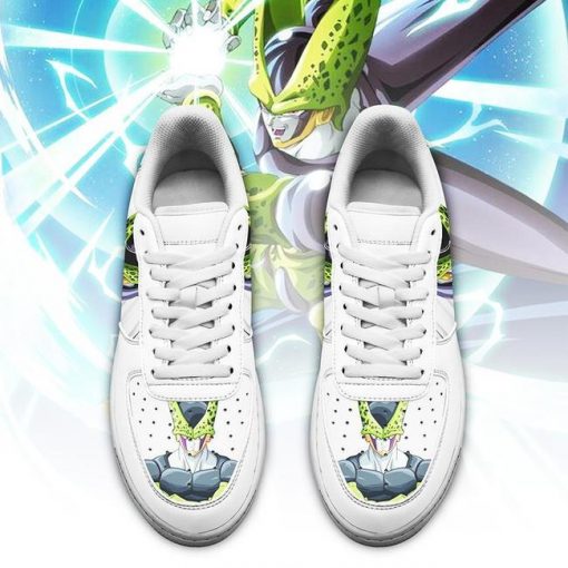 Cell Air Force Sneakers Custom Dragon Ball Z Anime Shoes PT04 - 2 - GearAnime