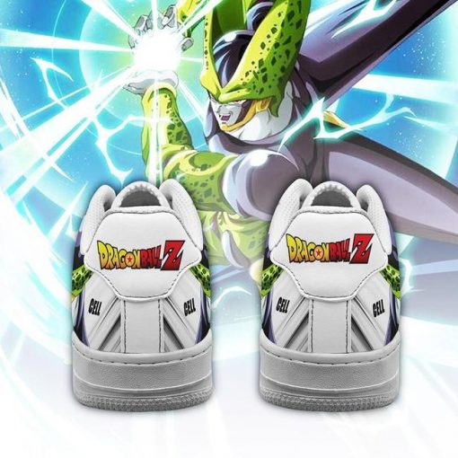 Cell Air Force Sneakers Custom Dragon Ball Z Anime Shoes PT04 - 3 - GearAnime