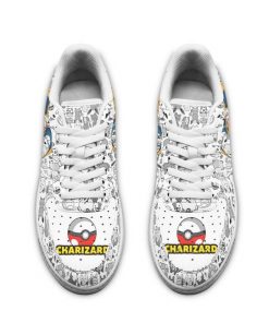 Charizard Air Force Sneakers Pokemon Shoes Fan Gift Idea PT04 - 2 - GearAnime