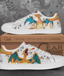 Charizard Skate Shoes Pokemon Custom Anime Shoes PN11 - 1 - GearAnime