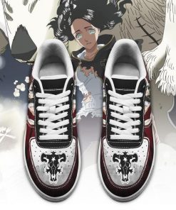 Charmy Pappitson Air Force Sneakers Black Bull Knight Black Clover Anime Shoes - 2 - GearAnime