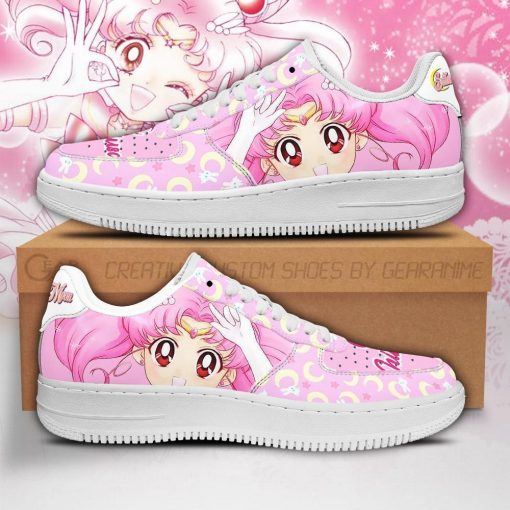 Chibiusa Air Force Sneakers Sailor Moon Anime Shoes Fan Gift PT04 - 1 - GearAnime