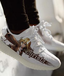 Historia Reiss Yzy Shoes Attack On Titan Custom Anime Sneakers TT10 - 4 - GearAnime