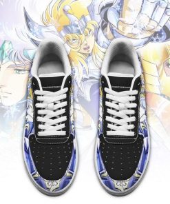 Cygnus Hyoga Air Force Sneakers Uniform Saint Seiya Anime Shoes - 2 - GearAnime