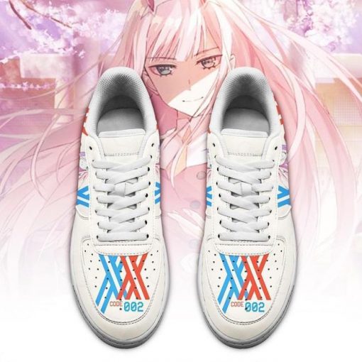 Darling In The Franxx Shoes Code 002 Zero Two Air Force Sneakers Anime Shoes - 2 - GearAnime
