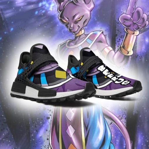 DB Beerus NMD Shoes Sporty Dragon Ball Super Anime Sneakers - 3 - GearAnime