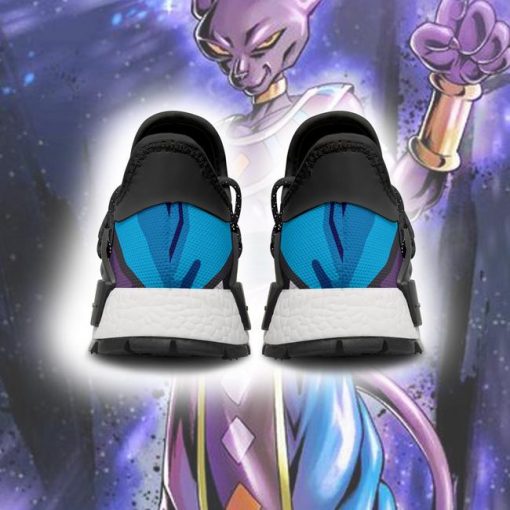DB Beerus NMD Shoes Sporty Dragon Ball Super Anime Sneakers - 4 - GearAnime