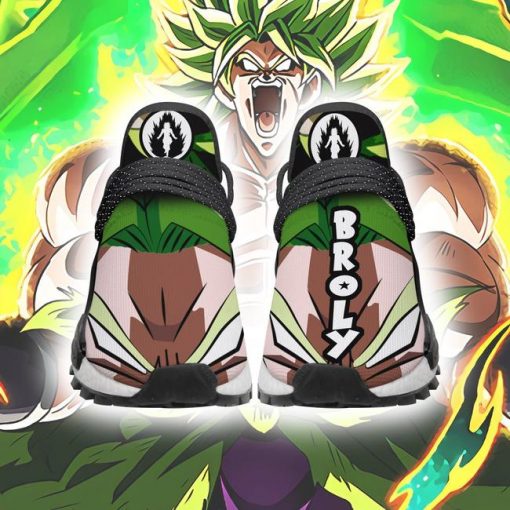 DB Super Broly NMD Shoes Sporty Dragon Ball Super Anime Sneakers - 2 - GearAnime