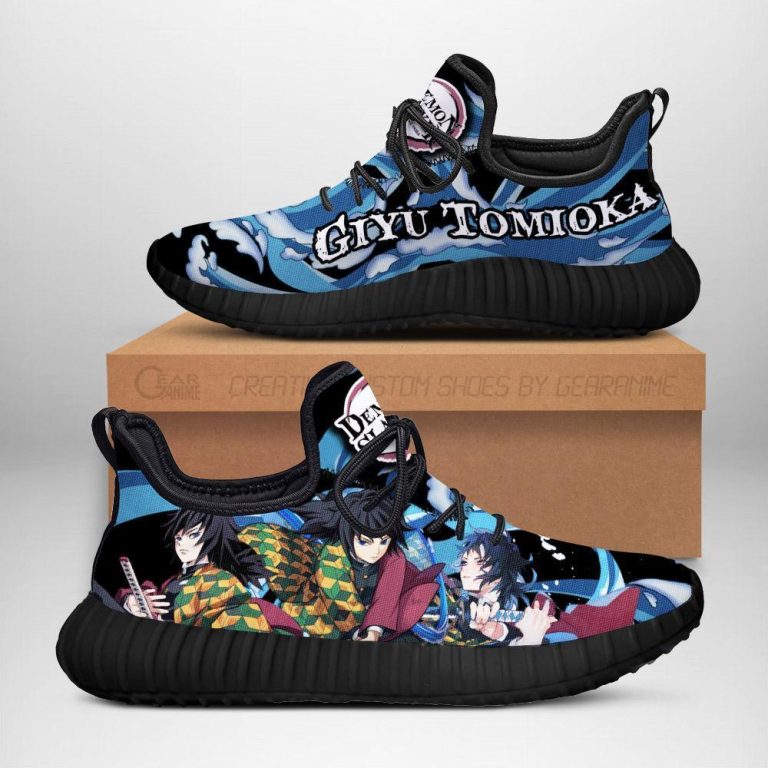 Demon Slayer Giyu Tomioka Reze Shoes Custom Anime Sneakers - Shopeuvi