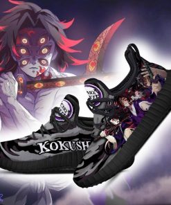 Demon Slayer Kokushibou Reze Shoes Custom Anime Sneakers - 2 - GearAnime