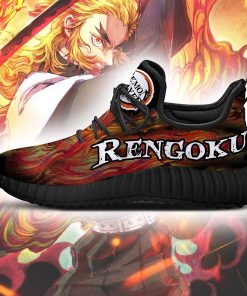 Demon Slayer Kyojuro Rengoku Reze Shoes Custom Anime Sneakers - 4 - GearAnime