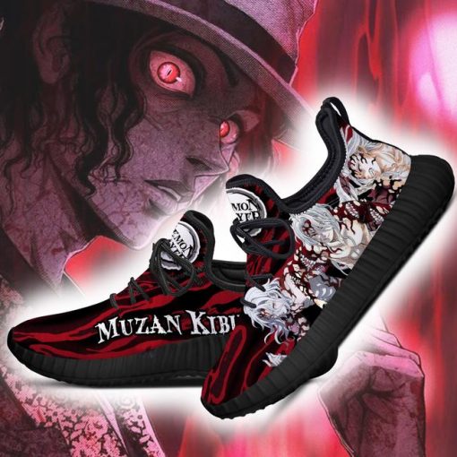 Demon Slayer Muzan Kibutsuji Reze Shoes Custom Anime Sneakers - 2 - GearAnime