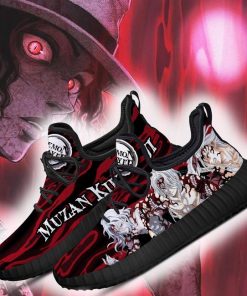 Demon Slayer Muzan Kibutsuji Reze Shoes Custom Anime Sneakers - 4 - GearAnime