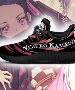 Demon Slayer Nezuko Kamado Reze Shoes Custom Anime Sneakers - 4 - GearAnime