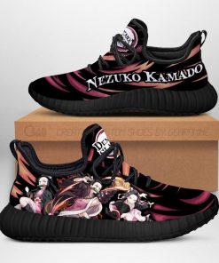 Demon Slayer Nezuko Kamado Reze Shoes Custom Anime Sneakers - 1 - GearAnime