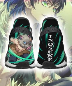 Demon Slayer Shoes Inosuke NMD Shoes Beast Breathing Anime Sneakers - 2 - GearAnime