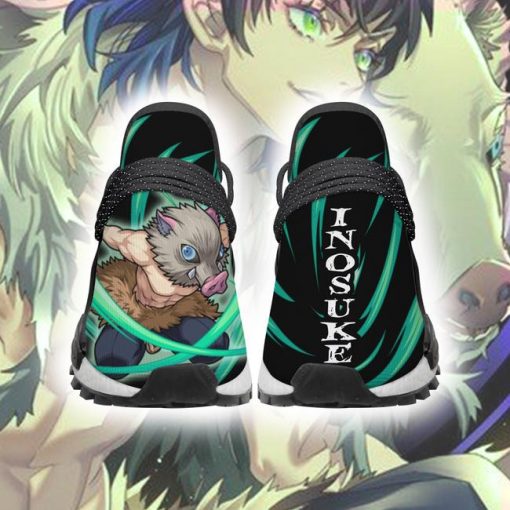 Demon Slayer Shoes Inosuke NMD Shoes Beast Breathing Anime Sneakers - 2 - GearAnime