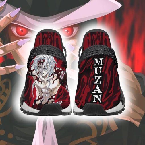 Demon Slayer Shoes Lord Muzan NMD Shoes Skill Anime Sneakers - 2 - GearAnime